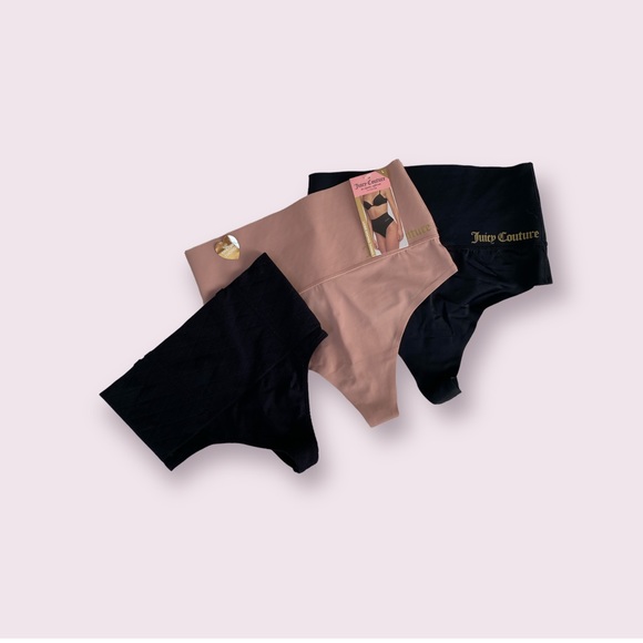 2 x Juicy Couture & 1 x George Thong Shapewear 💕 - Picture 1 of 8